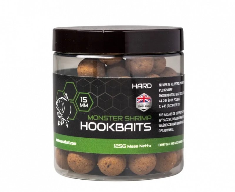 Nash Boilies Hard Hookbaits Monster Shrimp